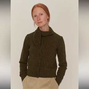 NWOT TOAST 100% wool cardigan